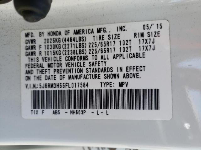 Фото: 5J6RM3H55FL017584 - 10