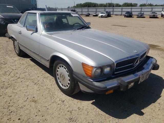 Salvage cars for sale from Copart Nisku, AB: 1986 Mercedes-Benz 560 SL