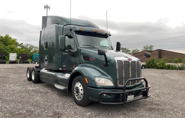 Salvage cars for sale from Copart Cahokia Heights, IL: 2017 Peterbilt 579
