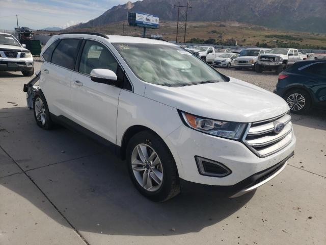 Salvage cars for sale from Copart Farr West, UT: 2017 Ford Edge SEL