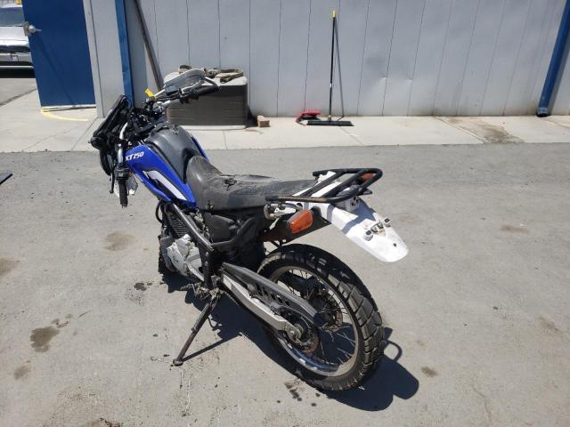 2008 YAMAHA XT250 JYADG19Y18A000036