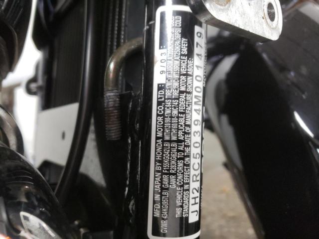 2004 HONDA VT750 CA JH2RC50394M001479