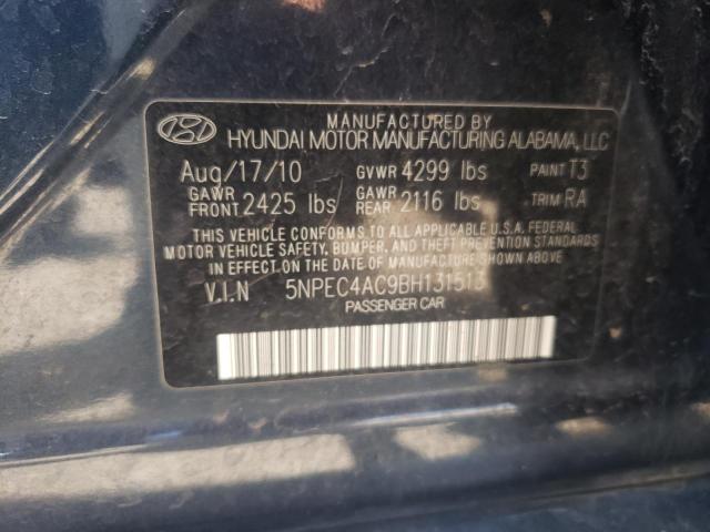 5NPEC4AC9BH131513 Hyundai Sonata Se 2011. Фото: 9