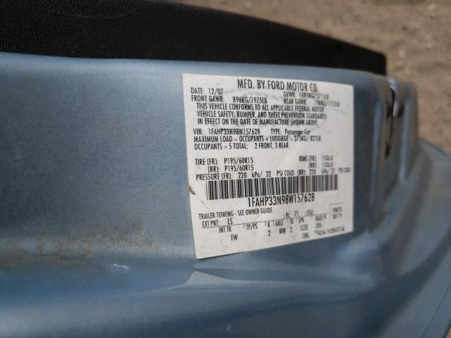 1FAHP33N98W157628 Ford Focus Se 2008. Фото: 9