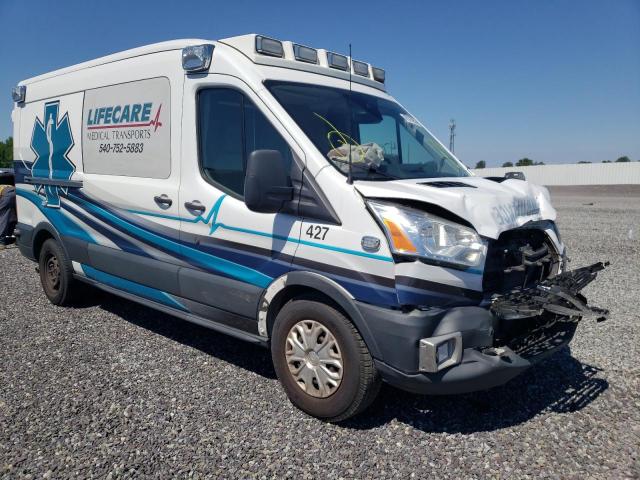 Salvage cars for sale from Copart Fredericksburg, VA: 2016 Ford Transit T