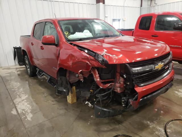 Salvage cars for sale from Copart Franklin, WI: 2016 Chevrolet Colorado Z