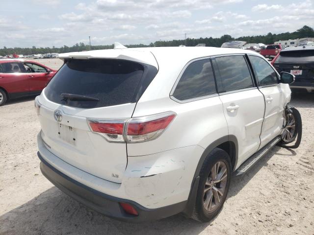 VIN 5TDZKRFH9ES014163 2014 Toyota Highlander, LE no.4