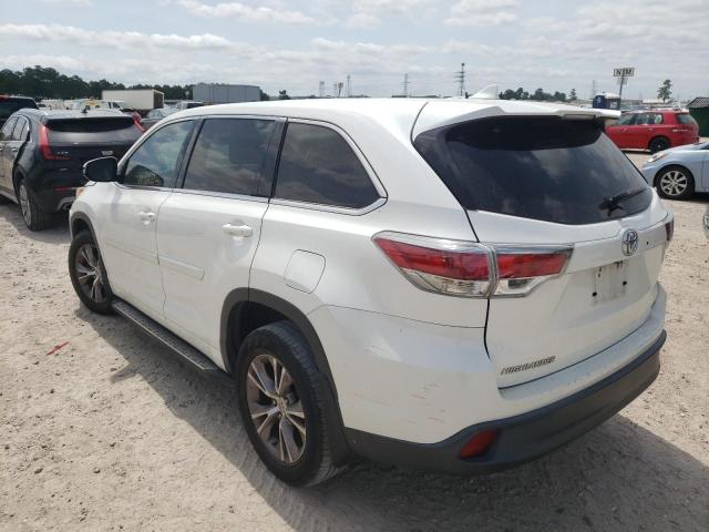 VIN 5TDZKRFH9ES014163 2014 Toyota Highlander, LE no.3