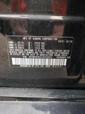 2018 SUBARU LEGACY SPO 4S3BNAR60J3033622