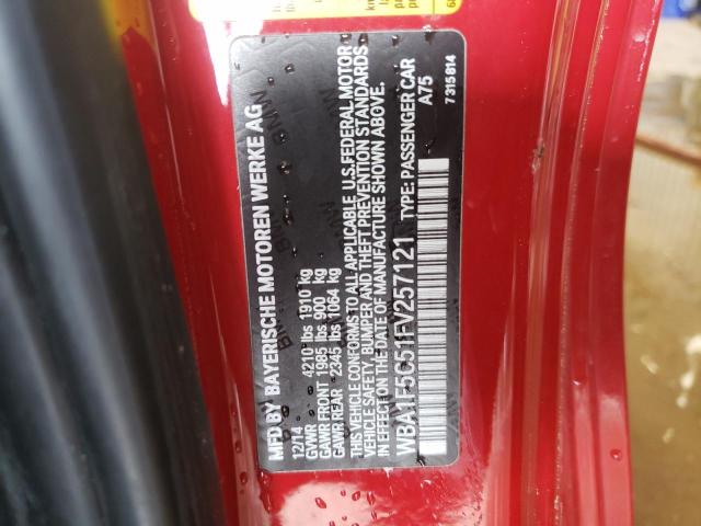 2015 BMW 228 I WBA1F5C51FV257121