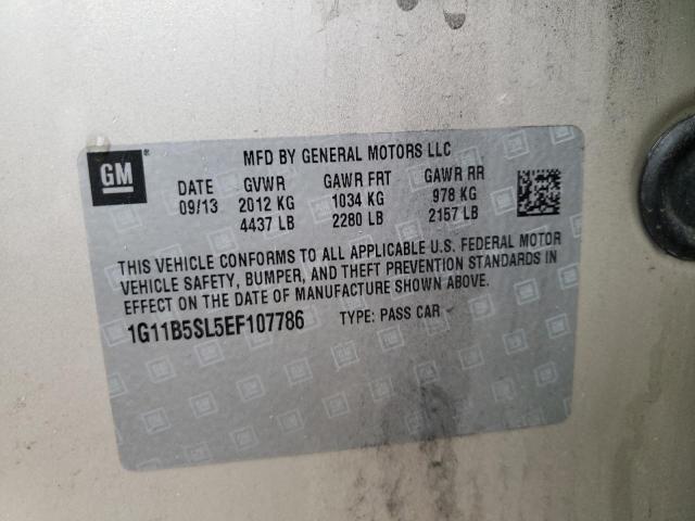1G11B5SL5EF107786 Chevrolet MALIBU LS