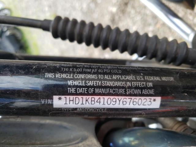 2009 HARLEY-DAVIDSON FLHX 1HD1KB4109Y676023