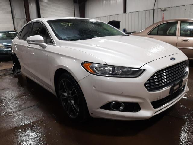 Salvage cars for sale from Copart West Mifflin, PA: 2013 Ford Fusion Titanium