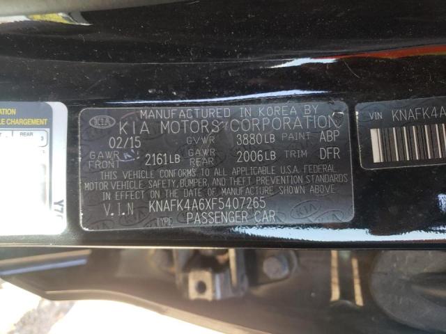 KNAFK4A6XF5407265 KIA FORTE LX