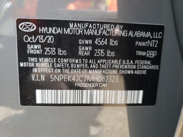 2021 HYUNDAI SONATA N L 5NPEK4JC2MH082323