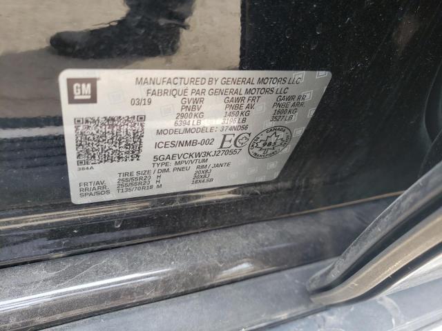 2019 BUICK ENCLAVE AV 5GAEVCKW3KJ270557