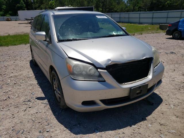 Salvage cars for sale from Copart Charles City, VA: 2005 Honda Odyssey EX