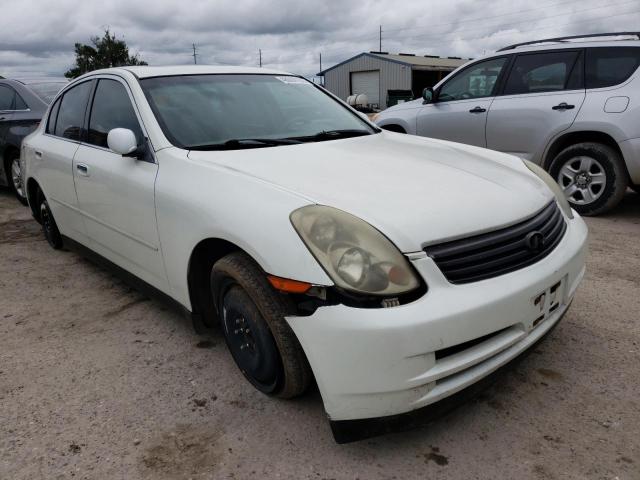 Salvage cars for sale at Riverview, FL auction: 2003 Infiniti G35