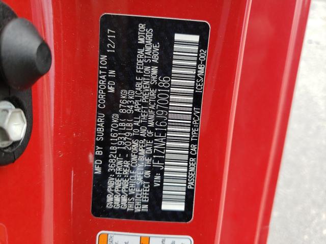 2018 TOYOTA 86 GT JF1ZNAE16J9700186