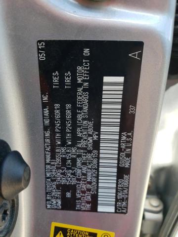 5TDZKRFH2FS086159 Toyota Highlander 2015. Фото: 9