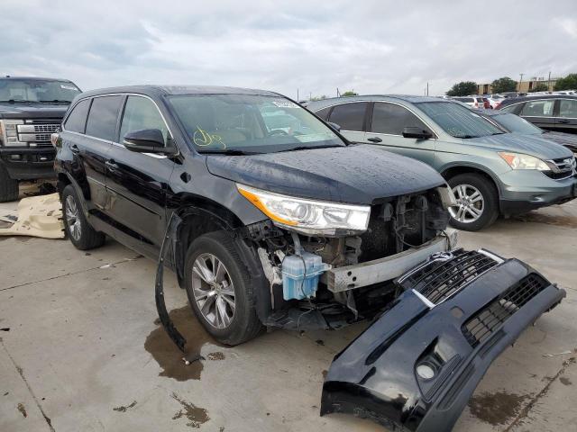 VIN 5TDBKRFH0ES018748 2014 Toyota Highlander, LE no.1