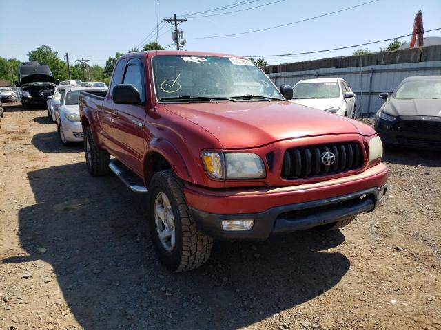 Salvage cars for sale from Copart Hillsborough, NJ: 2002 Toyota Tacoma XTR
