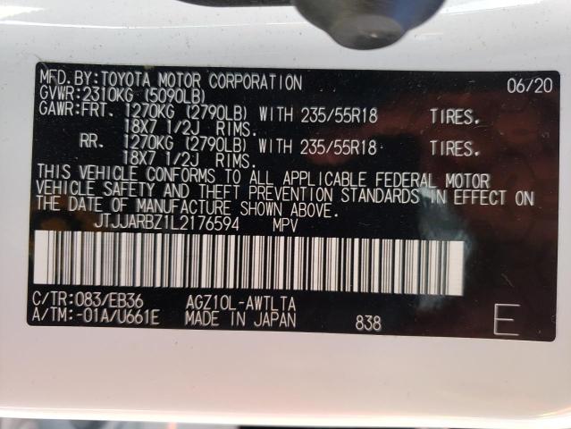 Фото: JTJJARBZ1L2176594 - 10