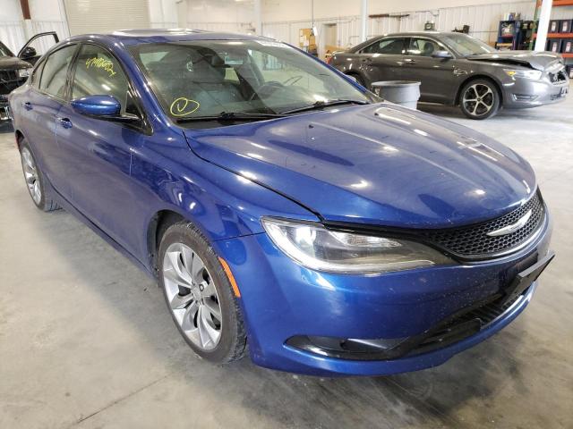 Salvage cars for sale at Avon, MN auction: 2015 Chrysler 200 S