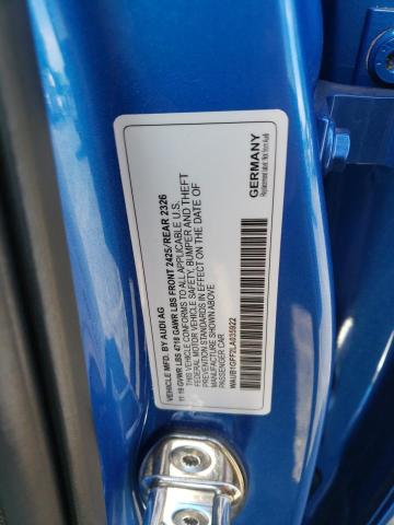 2020 AUDI S3 PREMIUM WAUB1GFF2LA035922