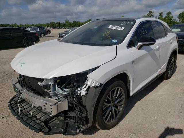 2022 LEXUS RX 450H F- 2T2YGMDA2NC072786