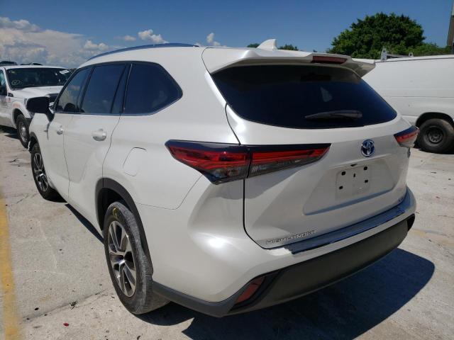 2021 TOYOTA HIGHLANDER VIN: 5TDGARAH0MS007778