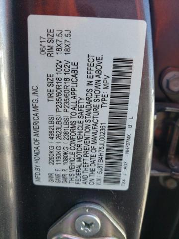 2018 ACURA RDX ADVANC 5J8TB4H75JL002361