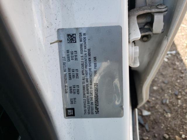 2016 BUICK VERANO 1SV 1G4PV5SK6G4129130