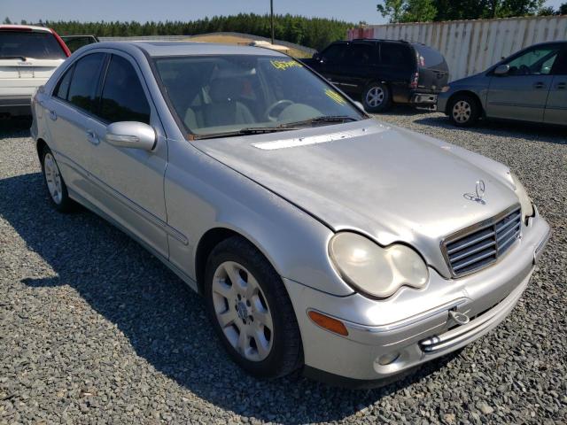 Salvage cars for sale from Copart Concord, NC: 2006 Mercedes-Benz C 280
