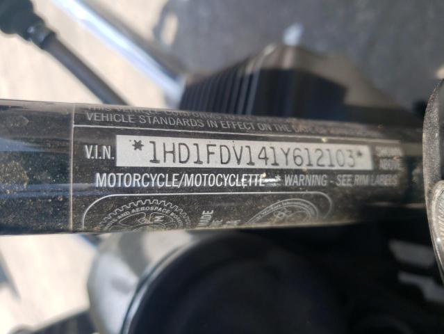 2001 HARLEY-DAVIDSON FLHR 1HD1FDV141Y612103