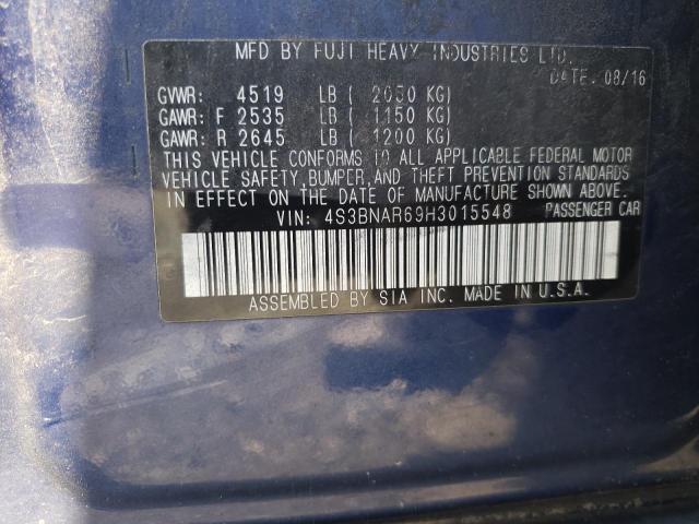 2017 SUBARU LEGACY SPO 4S3BNAR69H3015548