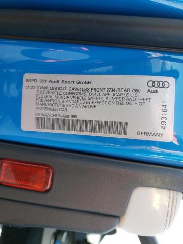 2022 AUDI RS5 WUAAWCF51NA901969