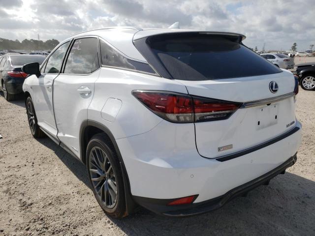 2022 LEXUS RX 450H F- 2T2YGMDA2NC072786