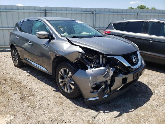 Salvage cars for sale from Copart Wichita, KS: 2015 Nissan Murano S