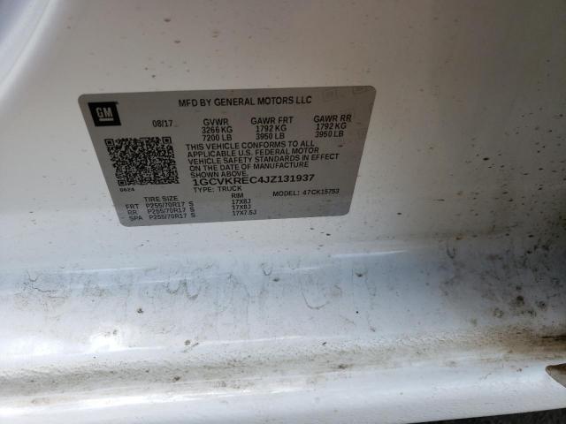 2018 CHEVROLET SILVRDO LT 1GCVKREC4JZ131937