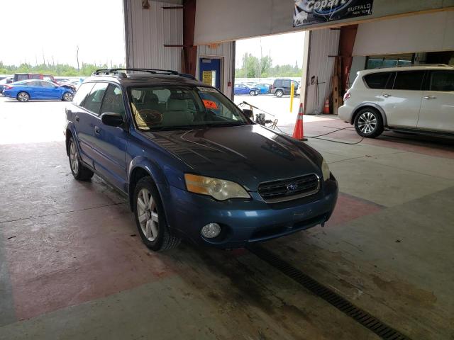 Salvage cars for sale from Copart Angola, NY: 2006 Subaru Legacy Outback