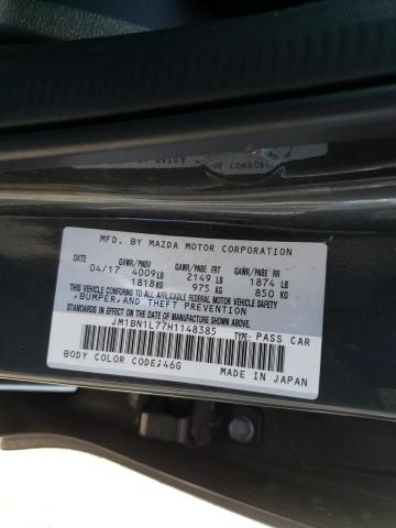JM1BN1L77H1148385 Mazda 3 TOURING