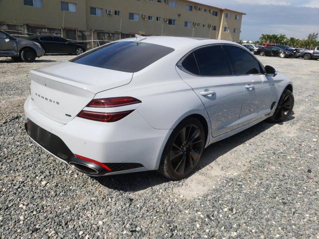 2022 GENESIS G70 BASE KMTG54TE5NU083912