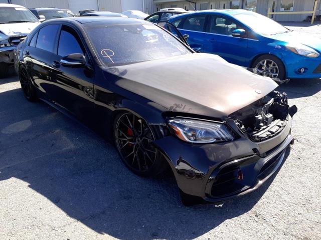Salvage cars for sale at Las Vegas, NV auction: 2019 Mercedes-Benz S 63 AMG 4