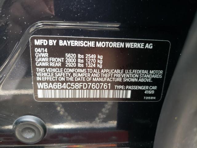 2015 BMW ALPINA B6 WBA6B4C58FD760761