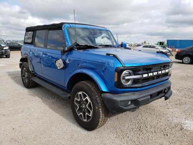 Ford salvage cars for sale: 2021 Ford Bronco Base