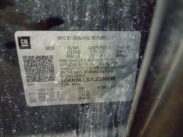2020 GMC ACADIA AT4 1GKKNLLS2LZ106849