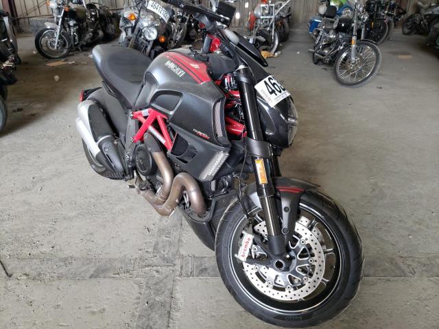 Salvage cars for sale from Copart Windsor, NJ: 2011 Ducati Diavel