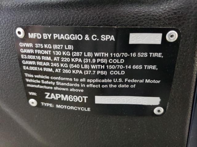 2014 PIAGGIO BV350 ZAPM690T1E5002606