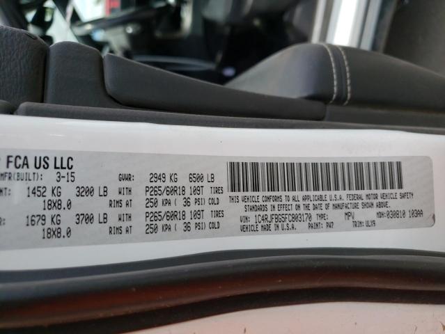 2015 JEEP GR CHEROKE 1C4RJFBG5FC803170